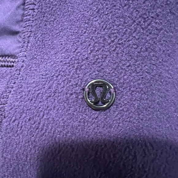 Lululemon RARE ๐ฆ DEEP ZINFANDEL Fleecy Keen Jacket EUC NO FLAWS size 8 - Picture 14 of 16